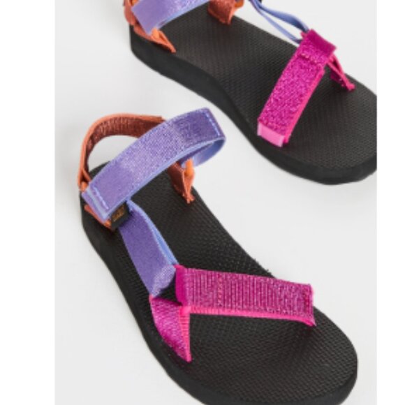 Teva Original Universal Sandals Metallic Pink Multi, Women's 8 - Picture 1 of 2